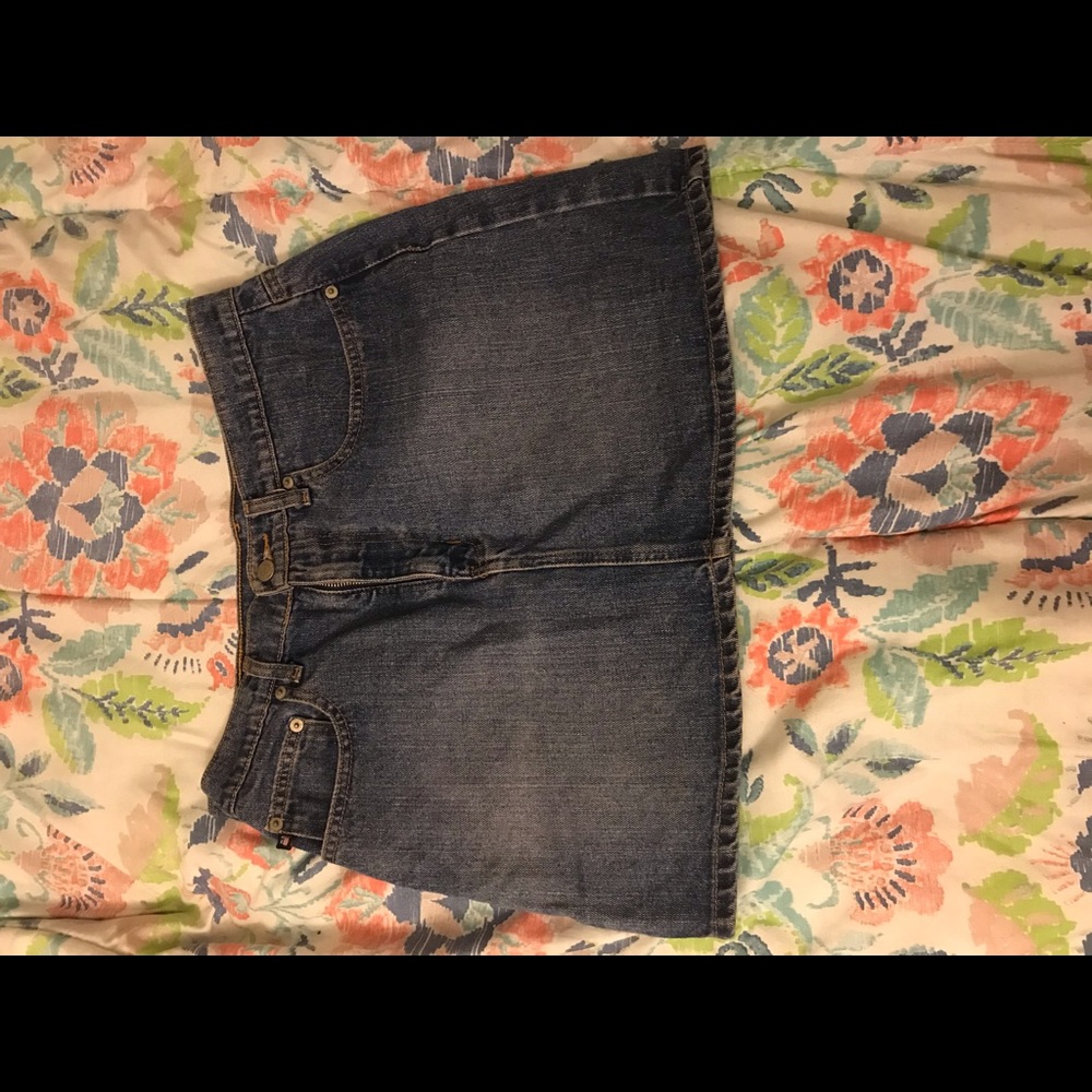 Vintage Ralph Lauren Denim mini skirt